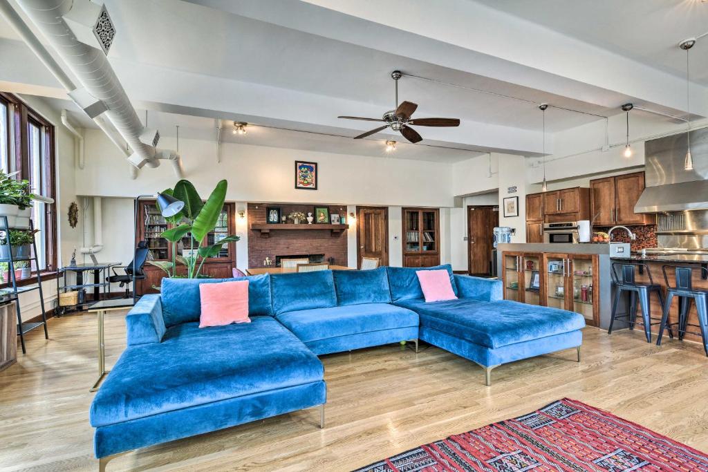 Stylish Detroit Apartment about 1 Mi to Downtown!