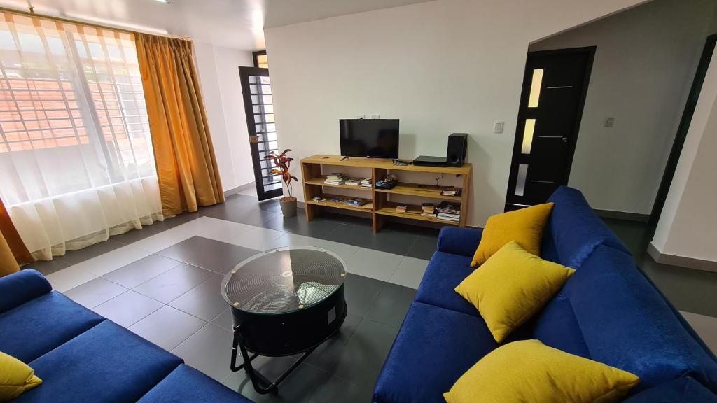 Elegante apartamento con vistas al volcán Tunguraua