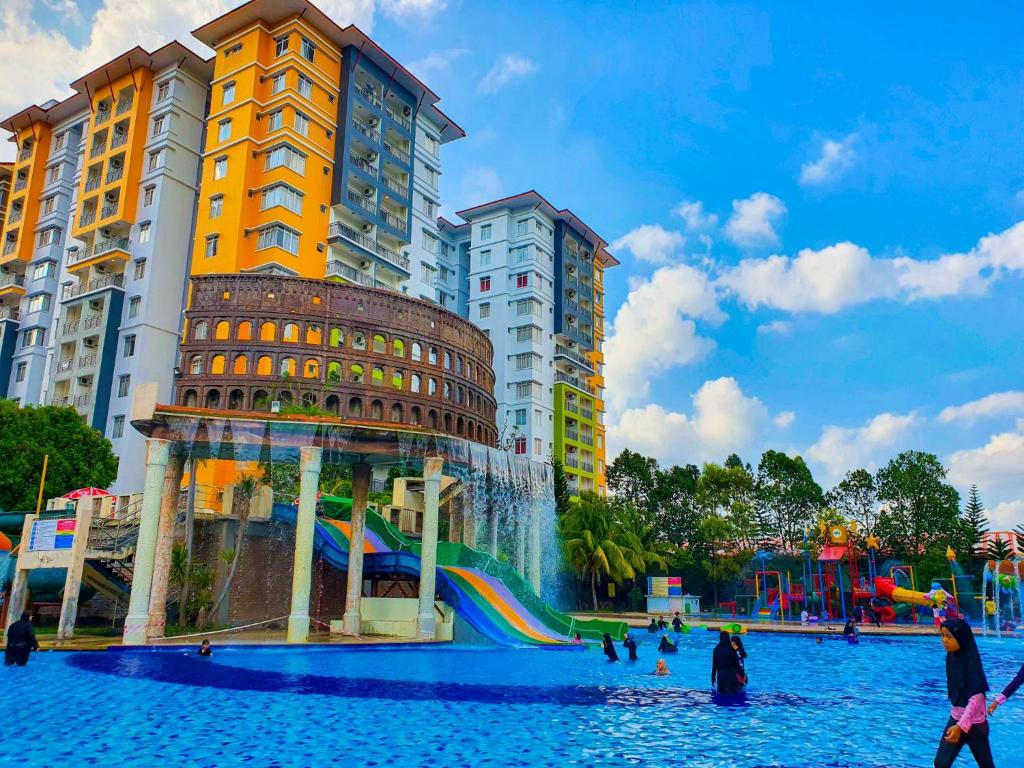 FAMILY Gateways Water Themepark Suite at Melaka Town